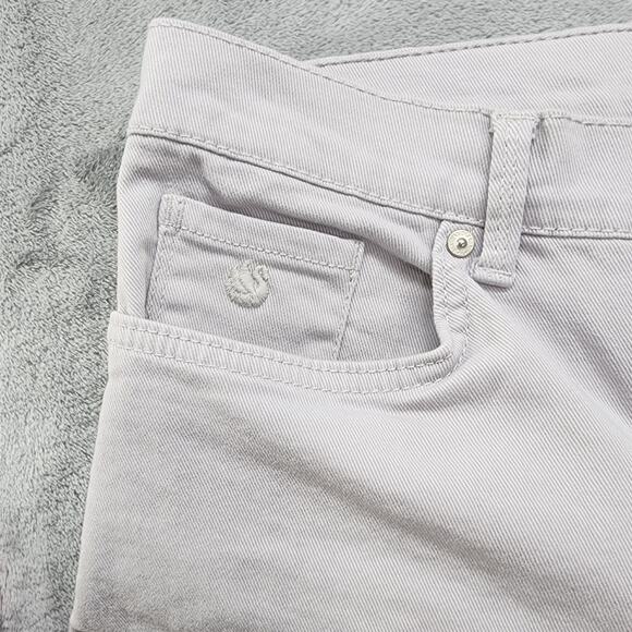 Gloria Vanderbilt Jeans Womens 18 Light Gray Amanda High Rise Slim Leg Stretch - Picture 2 of 13